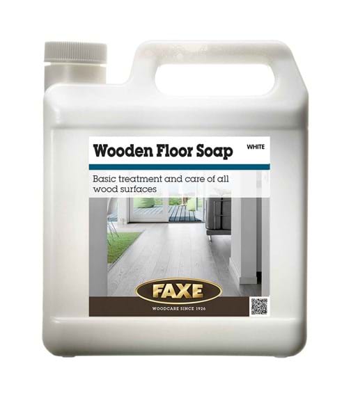 Faxe Wooden Floor Soap white