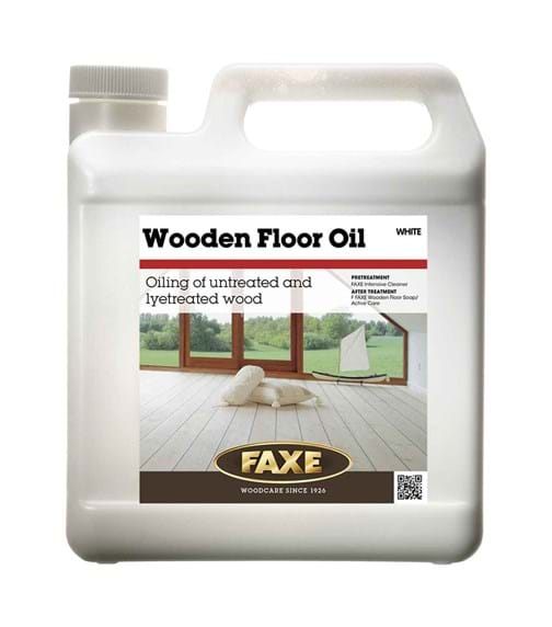 Faxe Wooden Floor Oil White