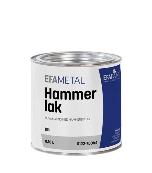 EFAmetal Hammerlak blå 0,75 liter